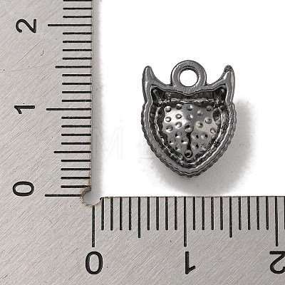 Alloy Rhinestone Pendants PALLOY-F312-57B-02-1