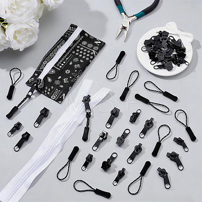 Plastic Zipper Sliders FIND-PH0038-41-1