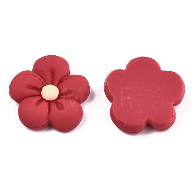 Opaque Resin Cabochons CRES-S307-012-1