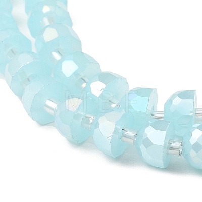 AB Color Plate Glass Beads Strands EGLA-P051-02A-A04-1