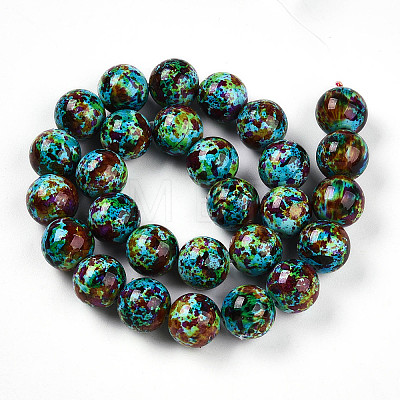 Synthetic Turquoise Beads Strands TURQ-T004-08A-04-1