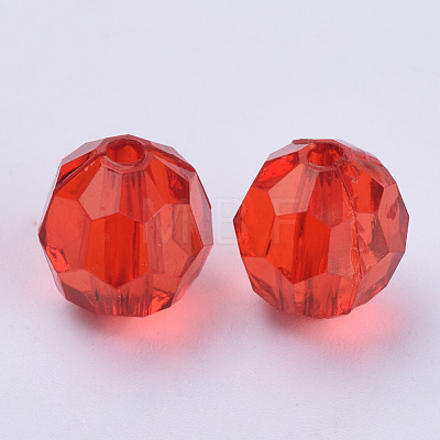 Transparent Acrylic Beads TACR-Q257-10mm-V12-1