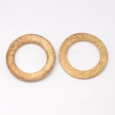 Wood Jewelry Findings Coconut Linking Rings X-COCO-O006A-04-1
