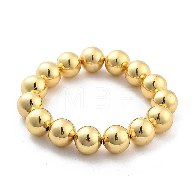 Brass Beaded Sretch Bracelets for Women BJEW-G736-13G-1