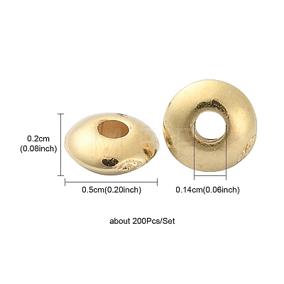 CCB Plastic Spacer Beads CCB-YW0001-15-1