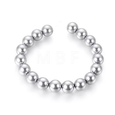 Imitation Glass Pearl Beads GLAA-F104-01-1