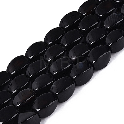 Natural Agate Beads Strands G-Q604-02A-01-1