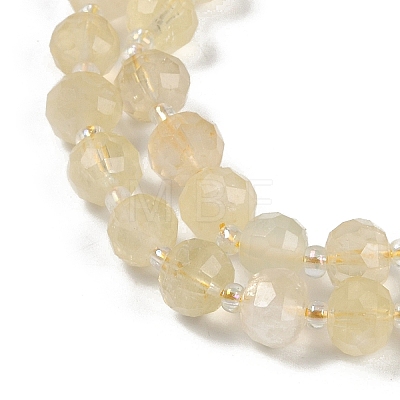 Natural Lemon Jade Beads Strands G-H057-A04-01-1