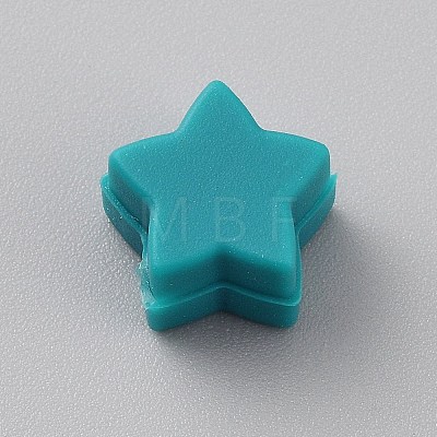 Star Silicone Focal Beads LS-SIL-TAC0008-08N-1