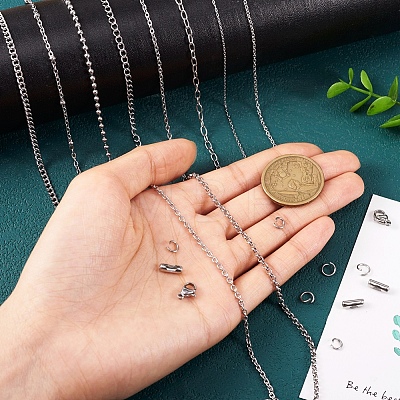 Yilisi DIY Chain Necklace Bracelet Making Kit DIY-YS0001-70-1