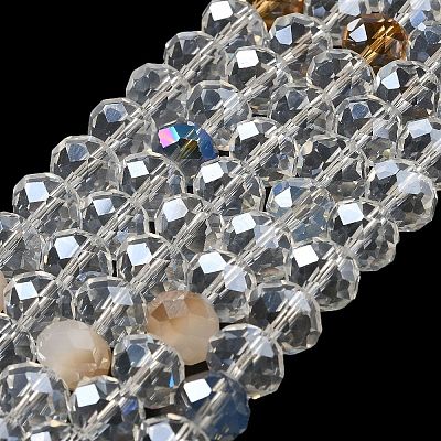 Glass Beads Strands EGLA-A034-M10mm-37-1