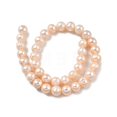 Natural Cultured Freshwater Pearl Beads Strands PEAR-I007-07T-03-1