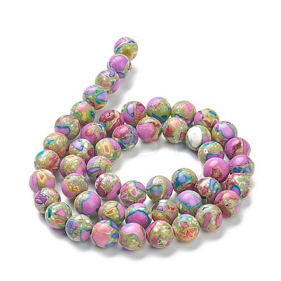 Natural Howlite Beads Strands X-G-L575-02D-1