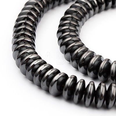 Non-Magnetic Synthetic Hematite Beads Strands G-D015-20-1