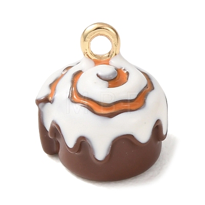 Brass Enamel Pendants KK-CBA8989-01C-1