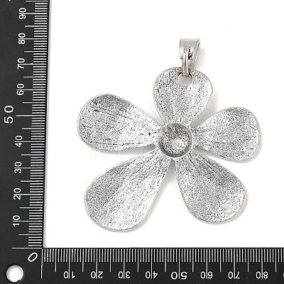 Tibetan Style Alloy Big Pendants PALLOY-V008-03B-AS-1