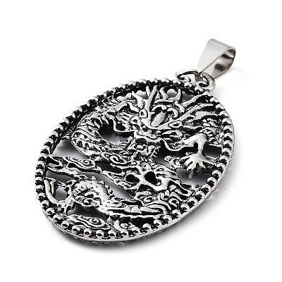 Tibetan Style Alloy Pendants TIBE-L012-039AS-02-1