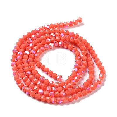 Opaque Glass Beads Strands EGLA-A035-P3mm-L34-1