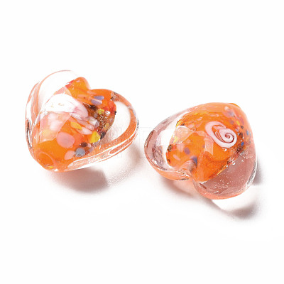 Handmade Lampwork Beads LAMP-T011-04A-1