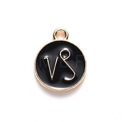 Alloy Enamel Pendants LS-ENAM-S124-01A-08E-1