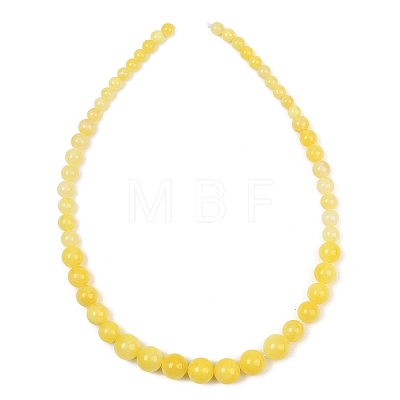 Natural Mashan Jade Graduated Beads Strands GG-CBA2AE1-A08-C-1