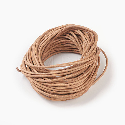 Cowhide Leather Cord WL-F009-A-2mm-1