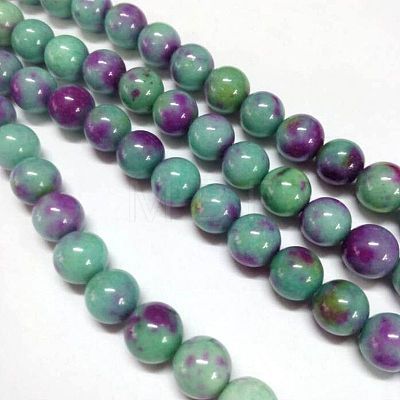 Jade Beads Strands G-D264-6mm-XH06-1