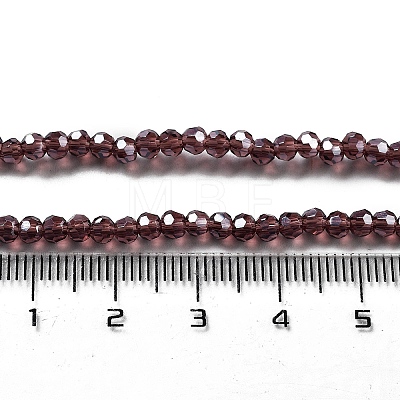 Electroplate Transparent Glass Beads Strands LS-EGLA-A035-T3mm-A13-1