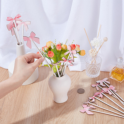 14Pcs Wooden Picks for Vase Decorations AJEW-SP0004-71B-1