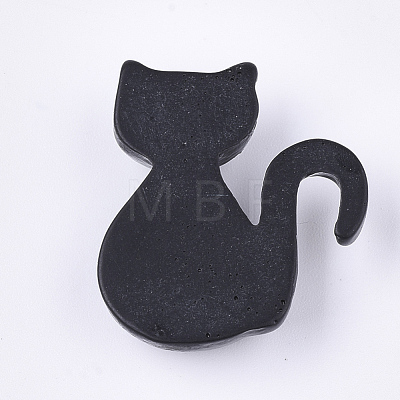 Resin Kitten Cabochons CRES-T010-104A-1