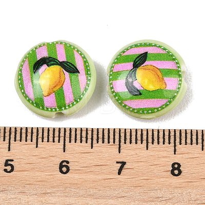 Printed Handmade Porcelain Beads PR-CBA938E-02D-1