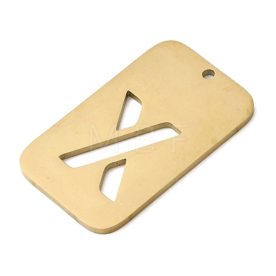 304 Stainless Steel Pendants STAS-D200-01X-G-1