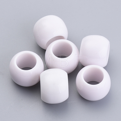 Opaque Acrylic Beads SACR-S300-15A-01-1