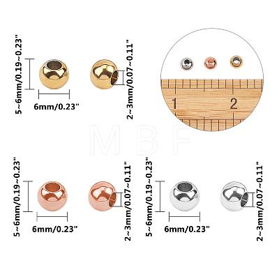 Unicraftale 304 Stainless Steel Spacer Beads STAS-UN0004-95-1