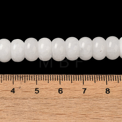 Natural White Jade Beads Strands G-B078-H01-01-1