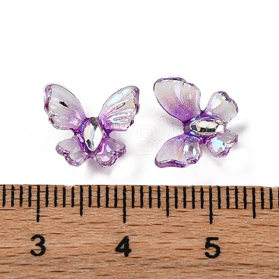 Rainbow Color Resin Cabochons CRES-R459-02C-1