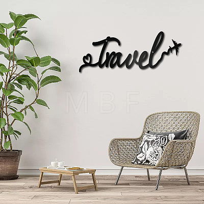 Iron Wall Signs AJEW-WH0286-064-1