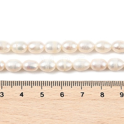 Natural Cultured Freshwater Pearl Beads Strands PEAR-I007-01C-06A-1