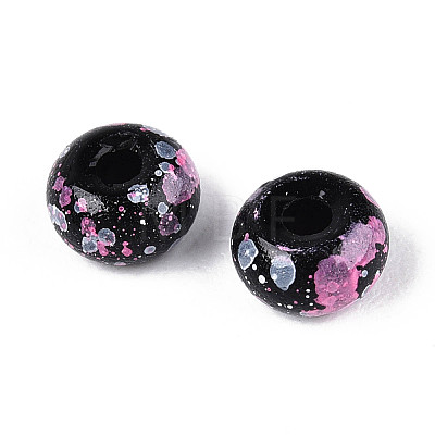 3/0 Baking Paint Glass Beads X1-GLAA-G118-02G-1