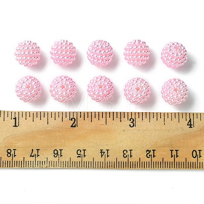 Imitation Pearl Acrylic Beads OACR-FS0001-45H-1