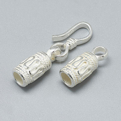 925 Sterling Silver Hook and S-Hook Clasps STER-T002-29S-1