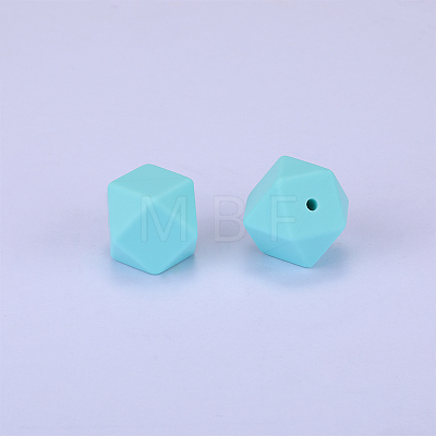 Hexagonal Silicone Beads SI-JX0020A-46-1