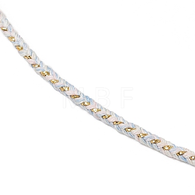 2.5MM Round Nylon Cotton Cord Necklace Making NJEW-C106-01RG-10-1