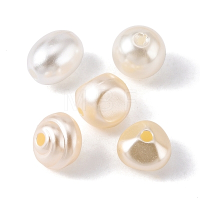5 Styles Imitation Pearl Acrylic Beads OACR-YW0001-27-1