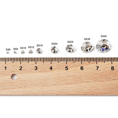 Preciosa® MAXIMA Crystal Round Stones Y-PRC-RBSS10-50010-1