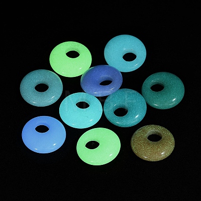 Synthetic Noctilucent Stone/Luminous Stone Pendants G-Z054-01A-1