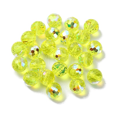 AB Color Plated Glass Beads EGLA-P059-02A-AB05-1