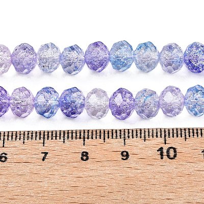 Transparent Glass Beads Strands GLAA-T023-6mm-A11-1