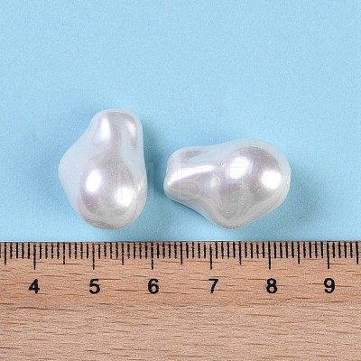 Glass Imitation Baroque Pearl with Irregular Shapes GLAA-B019-01E-1