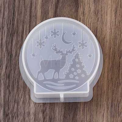 Christmas Theme Silicone Molds DIY-K073-20B-1